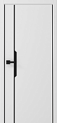 ПГ Vinyl PRO Графика-4 600 белый (композит кромка2 П-образная черная) 
