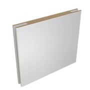 Доборный элемент 200 телескопический Эмаль ПП 10х200х2070 белый