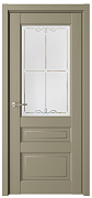 СХЕМА ЦАРГА-2 ПО Vinyl Эрмитаж-2 ПРАВОЕ 700 серый стекло мателюкс с алмазной гравировкой "Галерея" 